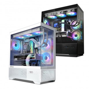 ZALMAN CHRONIX V2 ATX MID TOWER SIYAH KASA 1 X USB 2.0, 1 X USB 3.0, 1 X USB Type-C (5 Gbps),1 X Mikrofon, 1 X Kulaklık, 3 X 120mm ARGB Fan