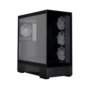 ZALMAN P40 DS BLACK ATX MID TOWER SIYAH KASA 2 X USB 3.0, 1 X USB Type-C,1 X Mikrofon, 1 X Kulaklık, 4x 120mm ARGB Fan